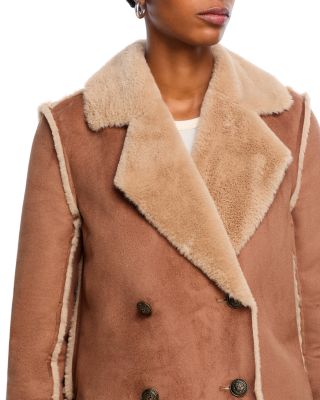 Citron Faux Fur Maxi Coat