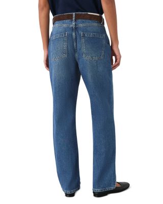 Authentic Column Leg Jeans in Denim