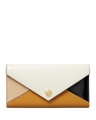 Color Block Envelope Wallet