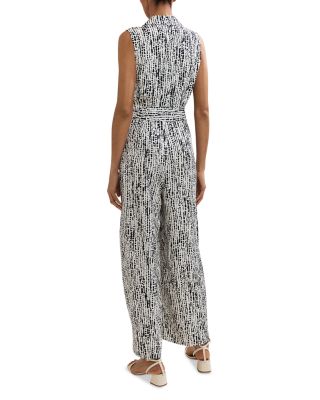 Janine Spot Print Jumpsuit