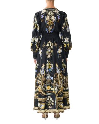 Silk Pleated Waist Dress