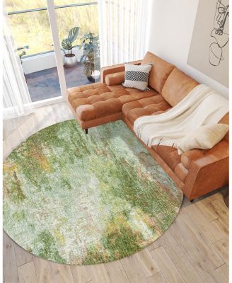 Dalyn Boca Washable BO10 Round Area Rug, 8' x 8'