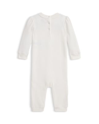 Girls' Polo Bear Fleece Coverall - Baby