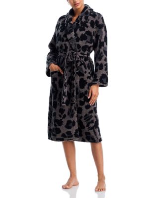 CozyChic&reg; Exploded Leopard Robe - Exclusive