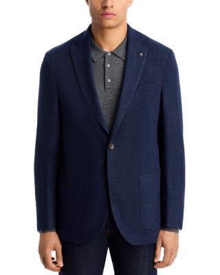  Hampton Melange Jersey Regular Fit Unstructured Sport Coat