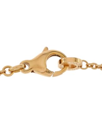 B.Zero1 Design Legend Zaha Hadid Pendant Necklace 18K Rose Gold with Diamonds