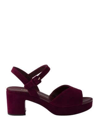 Women's Padded Suede Sandals