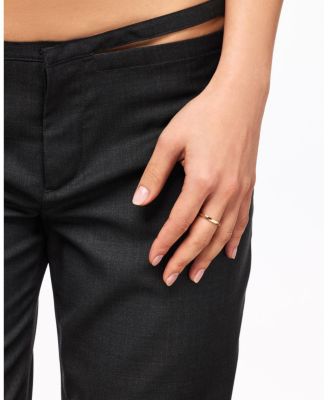 Solid Gold Slim Eclipse Ring