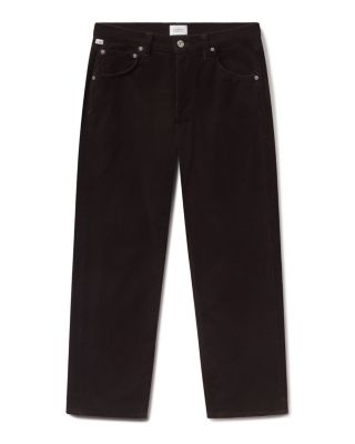 Winslow Low Rise Corduroy Boyfriend Jeans in Barrister