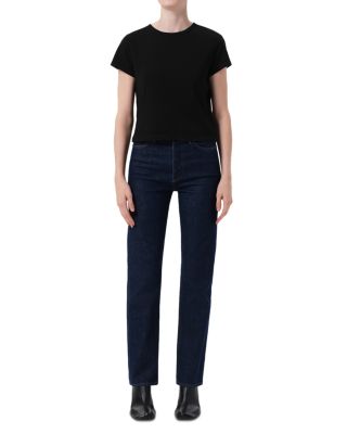 90’s Pinch Long Waist High Rise Straight Leg Jeans  in Reissue