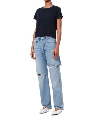 Adine Cotton Shrunken Tee