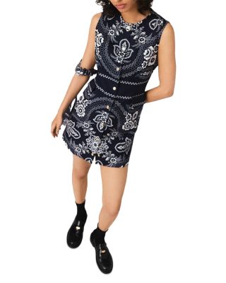 Patterned Shift Dress