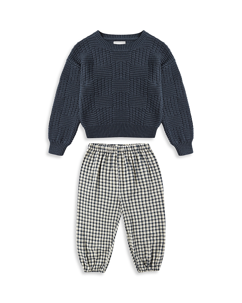 Rylee + Cru Boys' Aspen Sweater & Pants Set - Baby In Multi