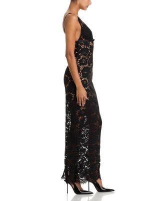Floral Lace Maxi Dress