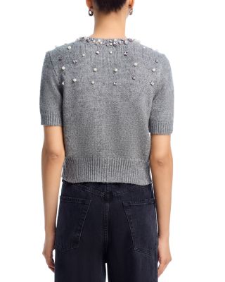 Embellished Cardigan Sweater - Exclusive