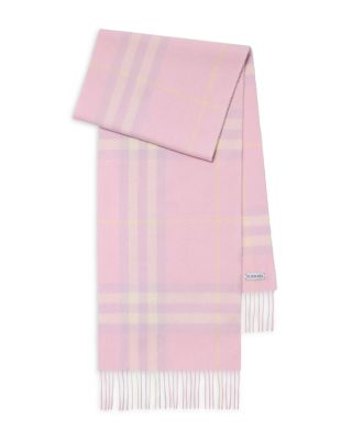 Classic Check Cashmere Scarf