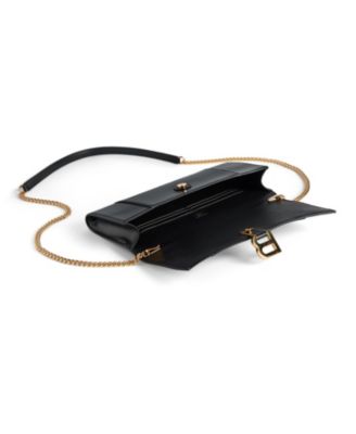 Hourglass Pochette With Chain