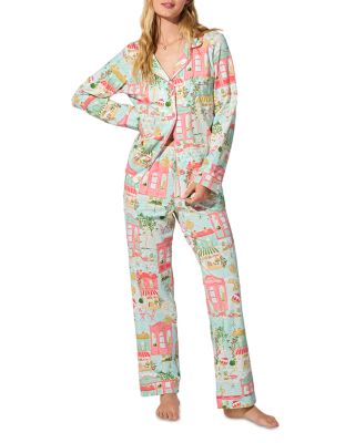 Dog Print Pajama Set