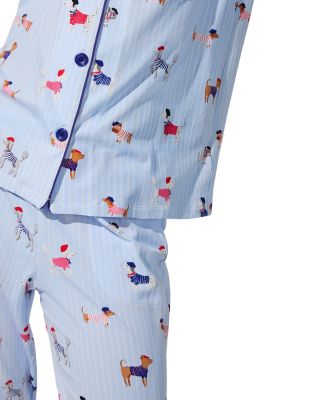 Dog Print Pajama Set