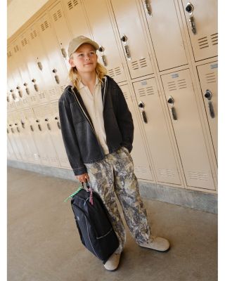 Boys' Abercrombie & Fitch Hooded Denim Jacket - Little Kid, Big Kid