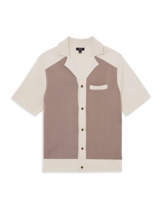 Color Block Camp Shirt