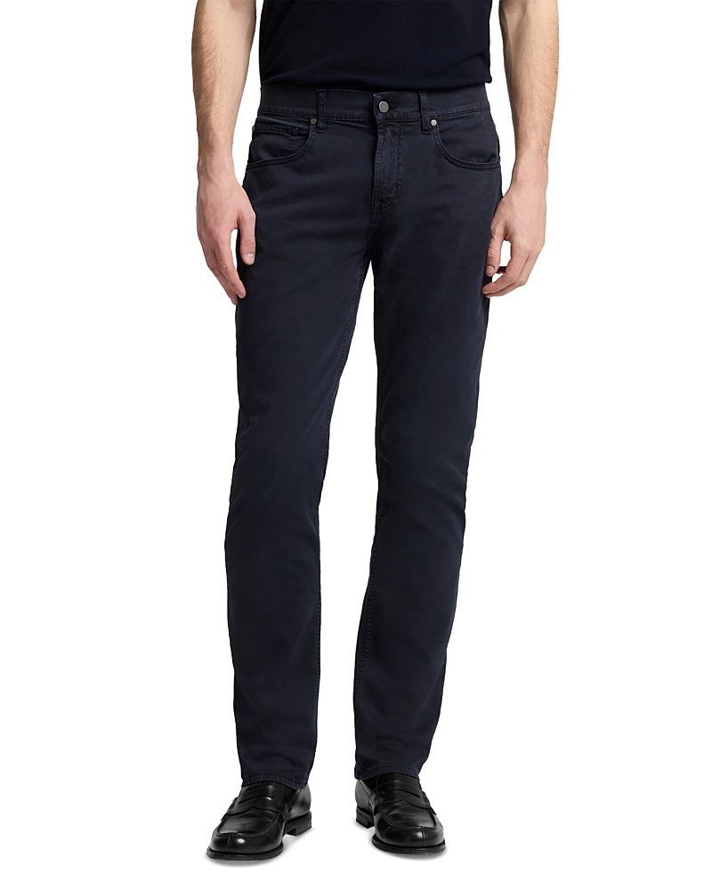 7 For All Mankind The Straight Fit Jeans in Deep Navy