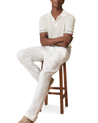 Knit Mesh Polo Shirt