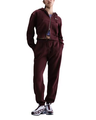 Fleece Cropped Hoodie