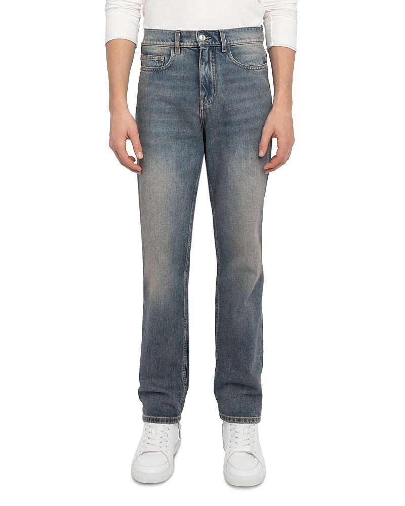 Zadig & Voltaire John Faded-wash Jeans In Blue