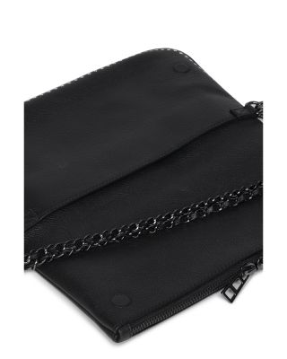 Rock Grained Leather Punk Bag