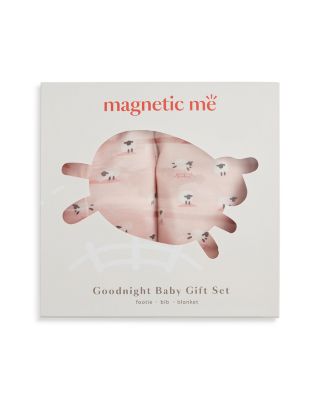 Unisex Baa Baa Baby Footie, Bib & Blanket Gift Set - Baby