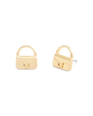 COACH - Signature Handbag Stud Earrings