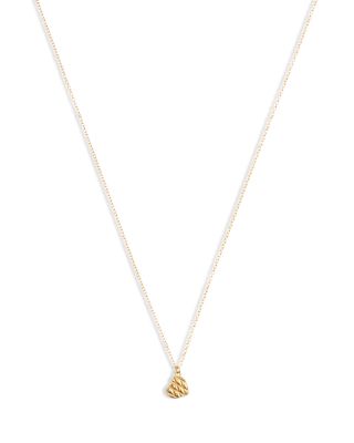 COACH - Signature Quilted Heart Pendant Necklace, 16"-18"