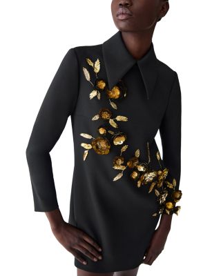 Embellished Shift Dress