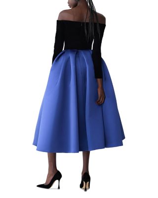 Off-the-Shoulder Midi Dress