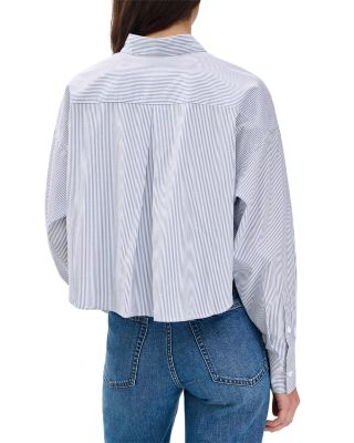 Marin Cropped Stripe Shirt