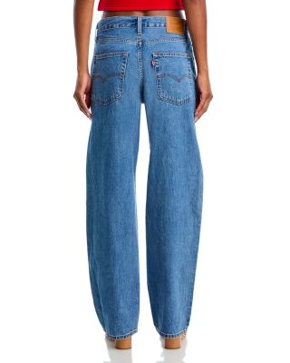 High Rise Baggy Dad Jeans in Own It Stone