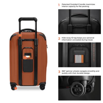 ZDX Essential Domestic Spinner Carry On Bag