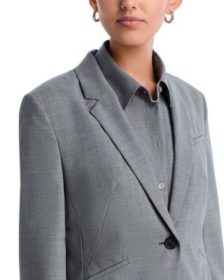 Jia One Button Blazer