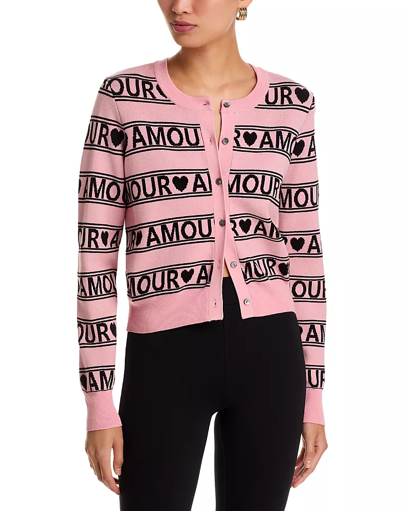 Cinq a Sept Amour Striped Cardigan