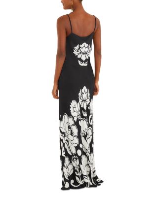 Arabesque Maxi Slip Dress