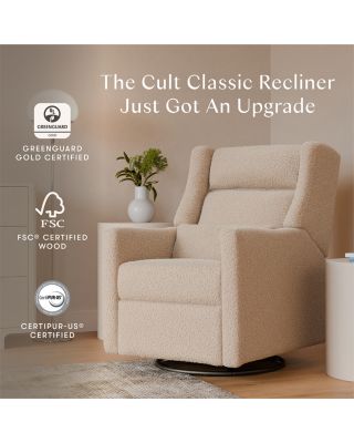 Kiwi Plus Power Recliner and Swivel Glider with Power Adjustable Headrest and USB Port