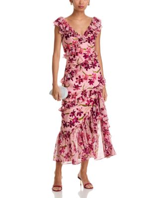 Trailing Hibiscus Ora Dress
