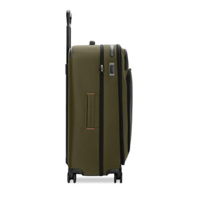 ZDX Large Expandable Spinner Checked Bag