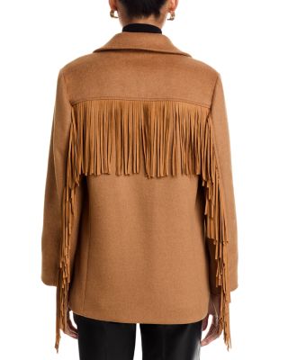 Keeley Fringe Trim Coat