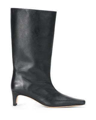 Women's Wally Leather Mid Calf Boots