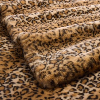 Big Rabbit Double Sided Faux Fur Throw Blanket - Exclusive