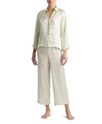 Natori Ashley Icon Notch Top and Pant PJ Set