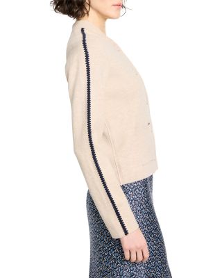 Dashing Dusk Knit Bomber Jacket
