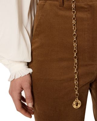 Charlie High Rise Flare Leg Jeans in Caramel